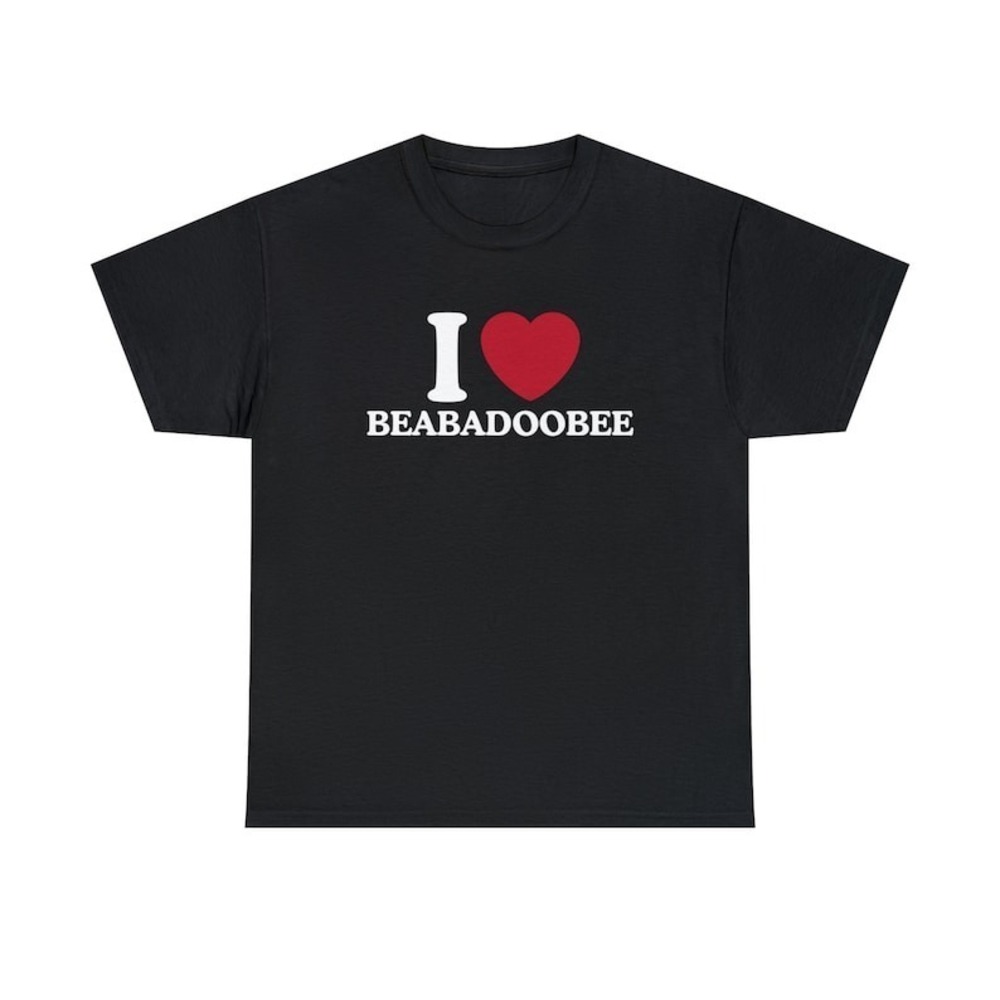 I Love Beabadoobee Shirt Black Shirt